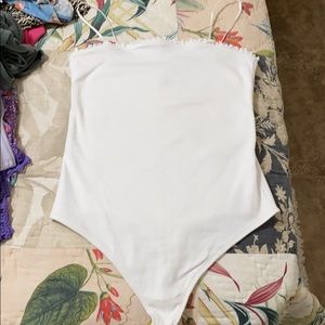 Cute Lettuce Top Trim BodySuit